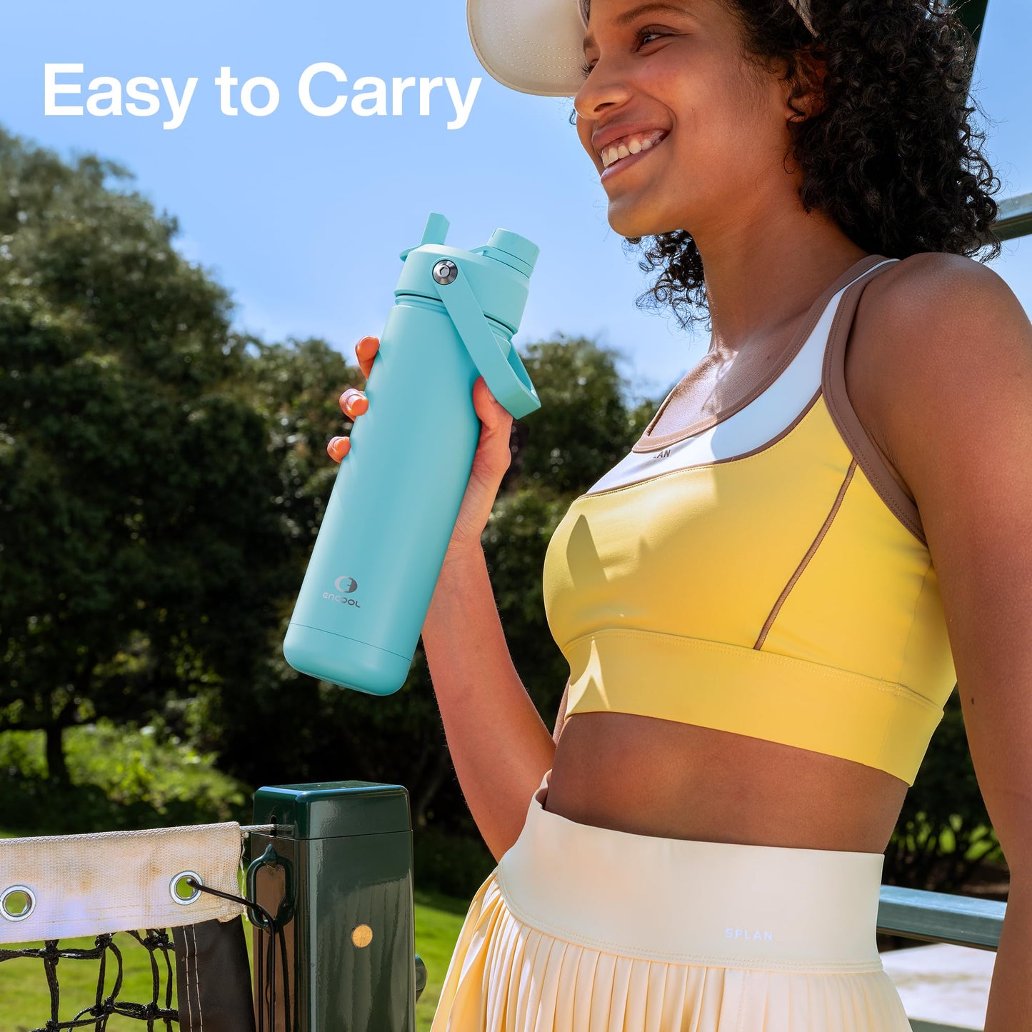 12 oz Kids Insulated Stainless Steel Water Bottle with Straw, Dual Spouts, Leak-Proof, BPA-Free, Cold 24H for Sports, Travel, School, Cotton Candy