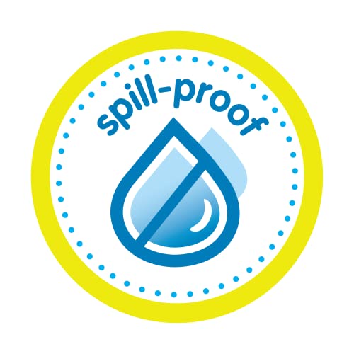 Dr. Brown's Milestones Baby's First Straw Cup – Sippy Cup with Weighted Straw, 9 oz/270 mL, 2-Pack (Coral & Olive Green), BPA-Free, for Babies 6 Months+