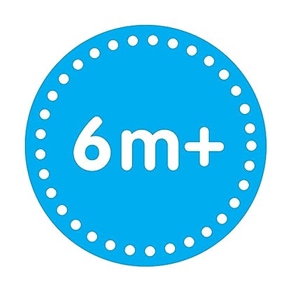 Dr. Brown's Milestones Baby's First Straw Cup – 9 oz/270 mL Training Cup with Weighted Straw, BPA-Free, Coral, for Babies 6 Months+