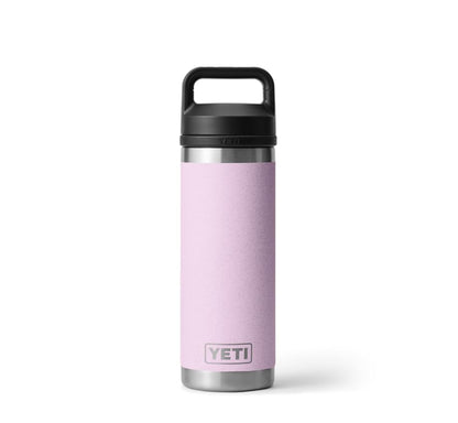 18 oz YETI Rambler Bottle with Leak-Proof Chug Cap, Vacuum Insulated Stainless Steel, Cherry Blossom (532 ml)