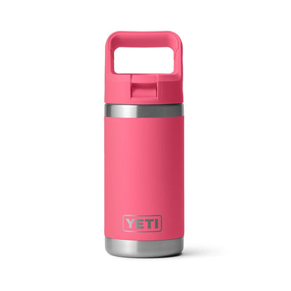12 oz YETI Rambler Jr. Kids Stainless Steel Bottle with Straw Cap