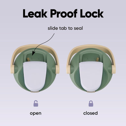 40 oz Insulated Stainless Steel Water Bottle with Two-Way Spout, Built-In Straw, Bucket Handle, BPA-Free, Leak-Proof, Putting Green