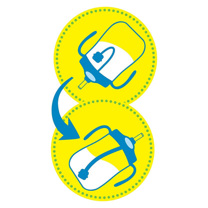 Dr. Brown's Milestones Baby's First Straw Cup – 9 oz/270 mL Training Cup with Weighted Straw, BPA-Free, Dark Blue, for Babies 6 Months+