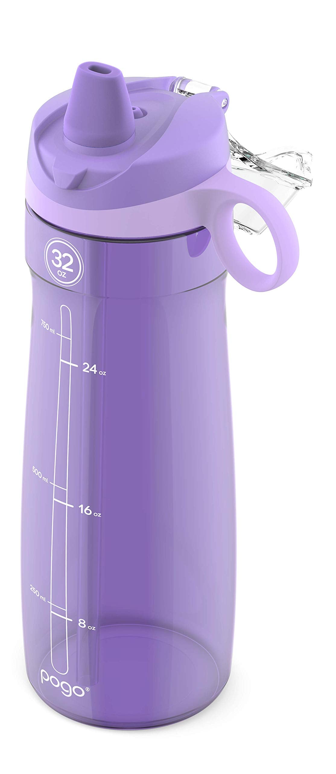 24 oz Contigo Cortland Chill 2.0 Vacuum-Insulated Stainless Steel Water Bottle, Spill-Proof Interchangeable Lid, Blueberry, Hot & Cold Drinks for Kids & Adults