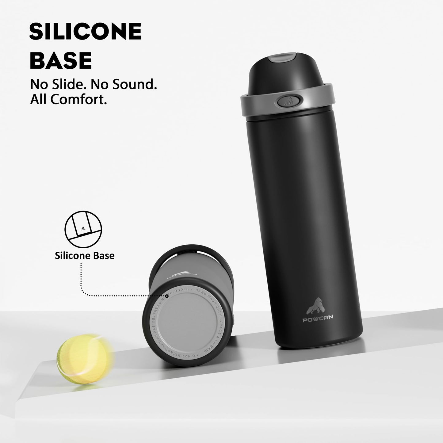 3 Piece 10 oz Nuby No-Spill Grip N’ Sip Cups with Soft Flex Spout, 2 Handles, Clik-It Lock Feature, Neutral