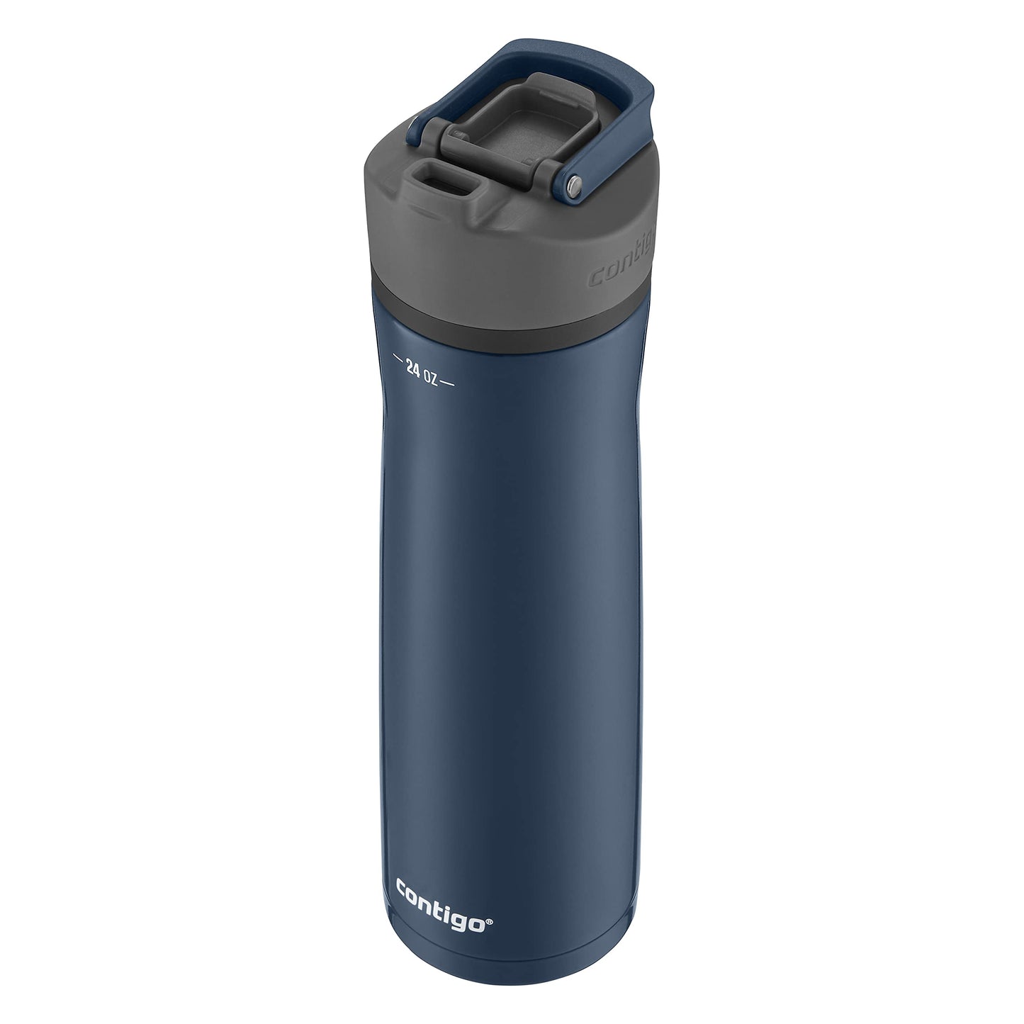 Ello Pop & Fill Stainless Steel Water Bottle, Quick Fill, Double Wall Vacuum Insulated, Leak-Proof Locking Lid, Sip & Chug, BPA-Free, 22 oz, 32 oz, 40 oz