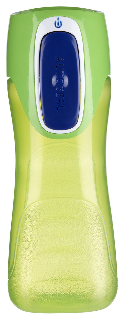 Contigo AUTOSEAL Trekker Kids Water Bottles, 14 oz., 2-Pack, Granny Smith and Nautical