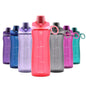 Pogo Plastic Water Bottle with Chug Lid and Carry Handle, Reusable, BPA-Free, Dishwasher Safe, Travel, School, Outdoors, Gym, 18 oz, 32 oz, 40 oz, 64 oz