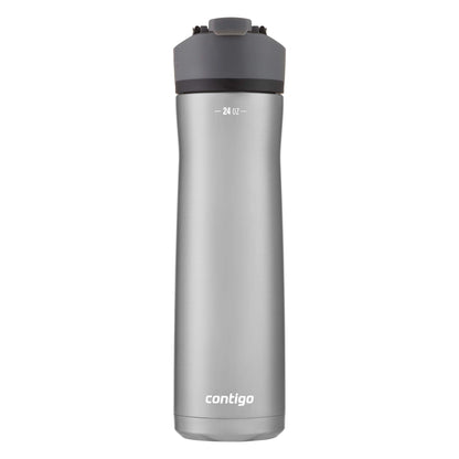 2 Pack 24 oz Contigo Cortland Chill 2.0 Stainless Steel Water Bottles with AUTOSEAL Lid, Juniper and Azalea
