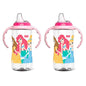 NUK Disney Princess Learner Sippy Cup – 10 oz, 2-Pack, Spill-Proof, BPA-Free, for Babies 8+ Months