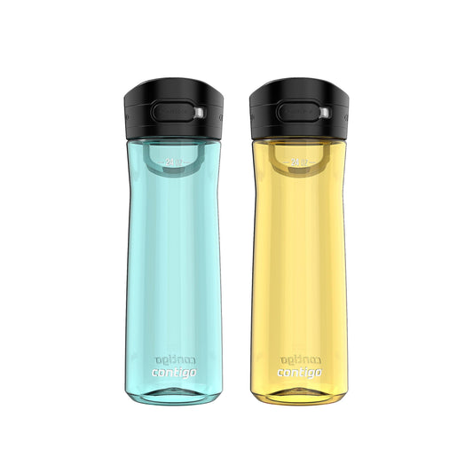 2 Pack 24 oz Contigo Jackson 2.0 Leak-Proof Water Bottles