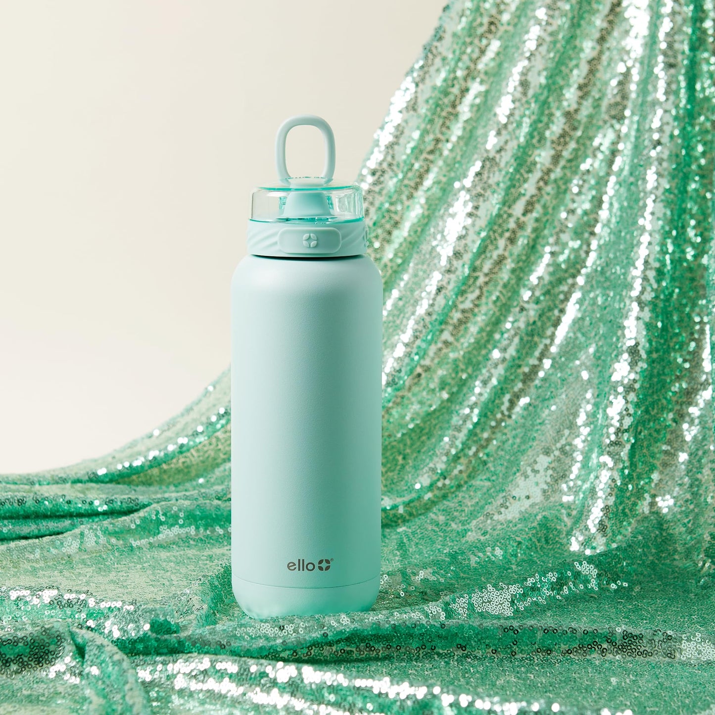 40 oz Stainless Steel Water Bottle with Straw and Carry Handle, Double Wall Vacuum Insulated, Leak-Proof Locking Lid, BPA-Free, Yucca